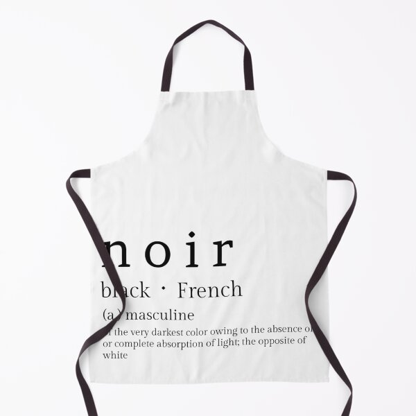 Item preview, noir - black - french word aesthetic designed and sold by Anouck Heyer.