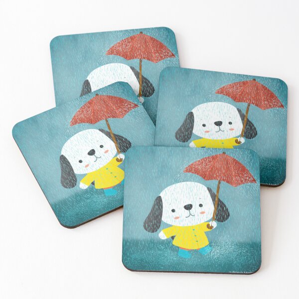Item preview, Dog in a Raincoat designed and sold by julianamotzko.