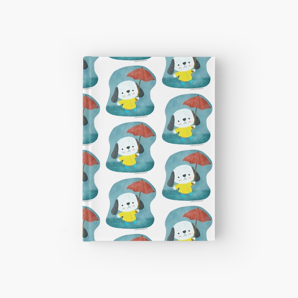 Dog in a Raincoat Hardcover Journal