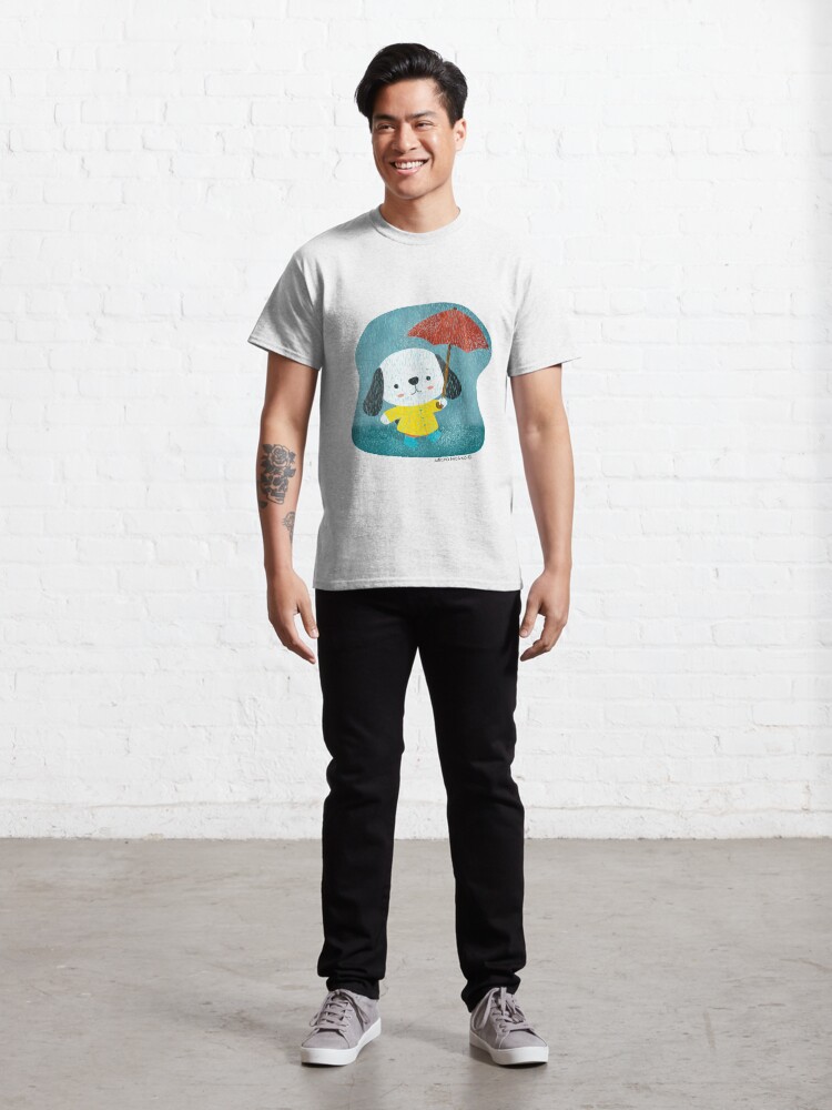 Alternate view of Dog in a Raincoat Classic T-Shirt