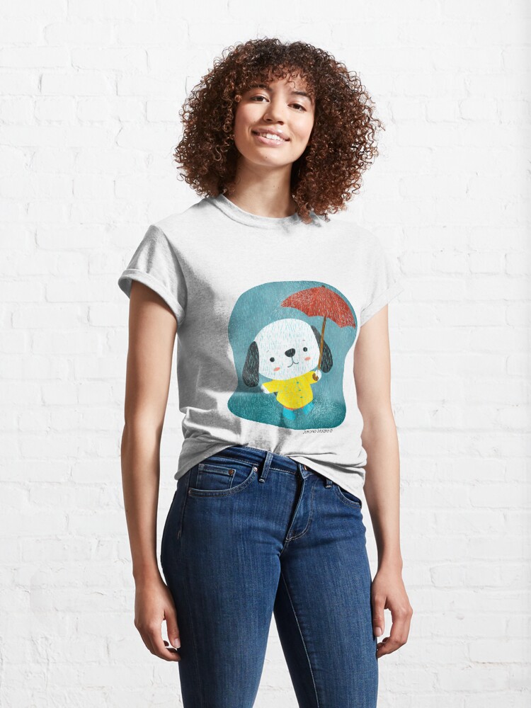 Alternate view of Dog in a Raincoat Classic T-Shirt
