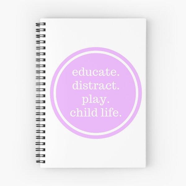 Item preview, educate distract play child life (pastel purple) designed and sold by agabrielle97.