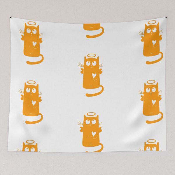 Item preview, Innocent cat designed and sold by ArtOfArty.