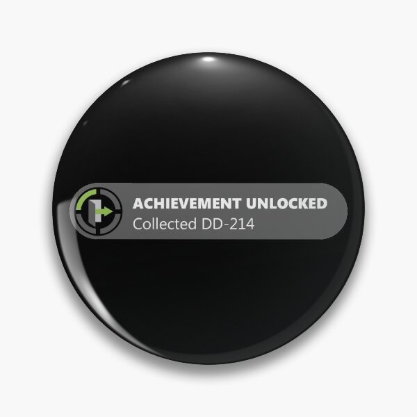 Item preview, Achievement Unlocked DD-214  designed and sold by 461VCC.