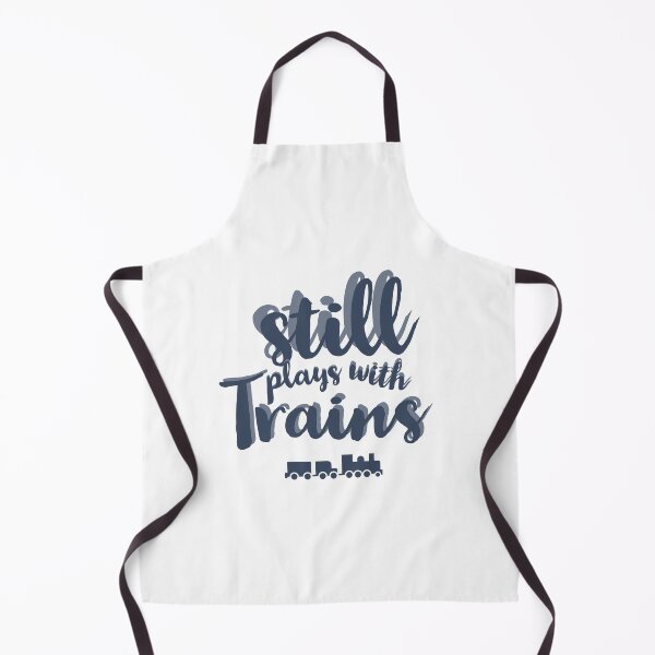 Item preview, Train driver - driver - train lover - love trains - still plays with trains - blue grey designed and sold by Tropical Blood.
