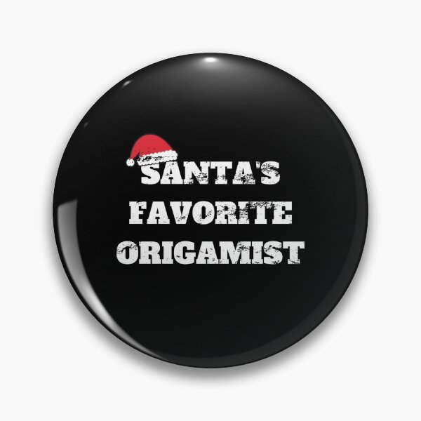 Item preview, christmas santas favorite origamist x-mas Retro Vintage designed and sold by Jeangel97.