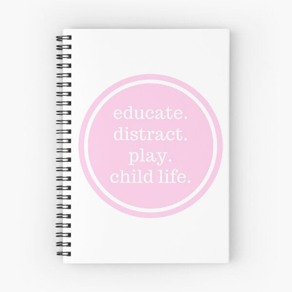 Item preview, educate distract play child life (pink) designed and sold by agabrielle97.