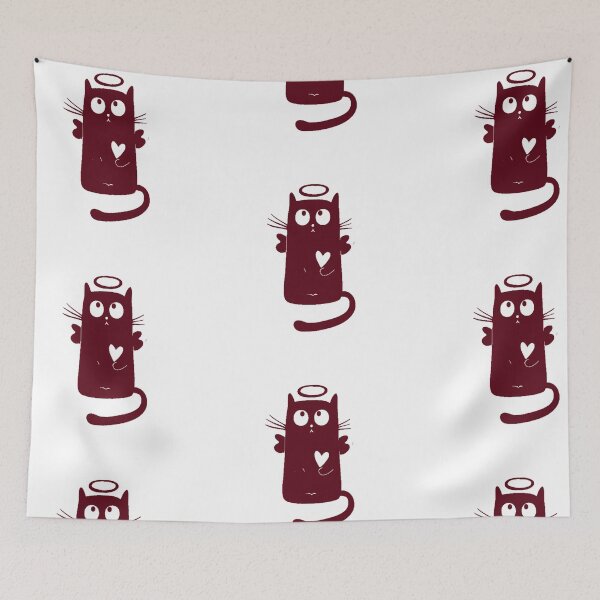 Item preview, Innocent cat designed and sold by ArtOfArty.