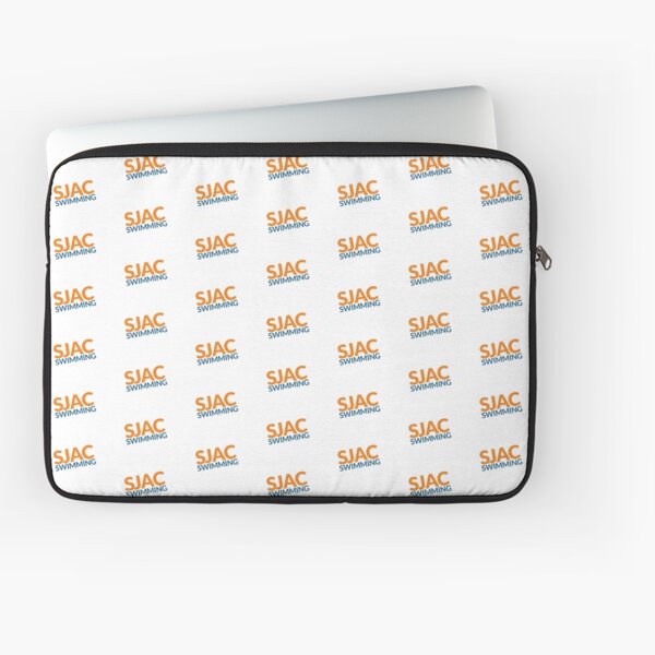 SJAC Pattern White Laptop Sleeve
