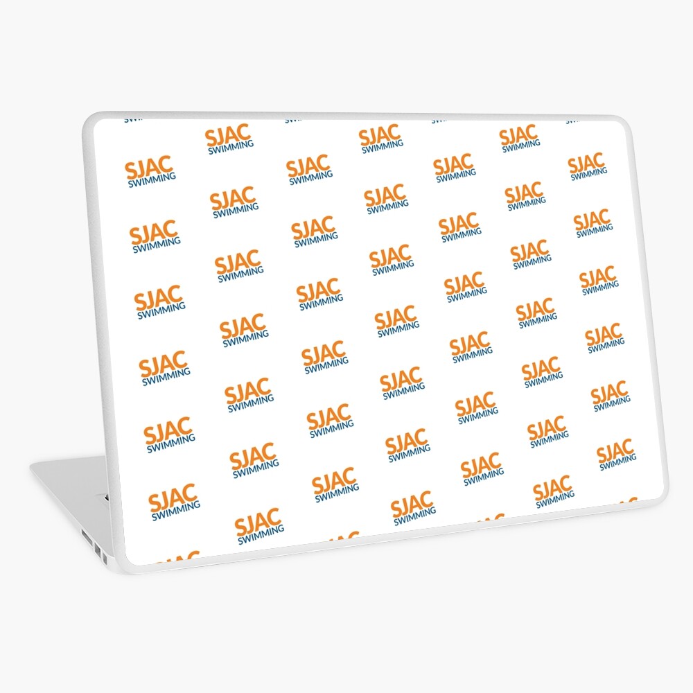 SJAC Pattern White Laptop Skin