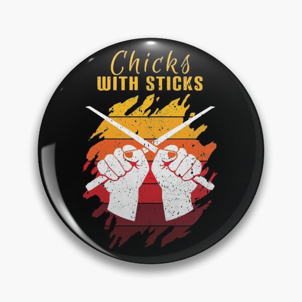 Item preview, Chicks With Sticks: Drummer Girl designed and sold by weirdrelatives.