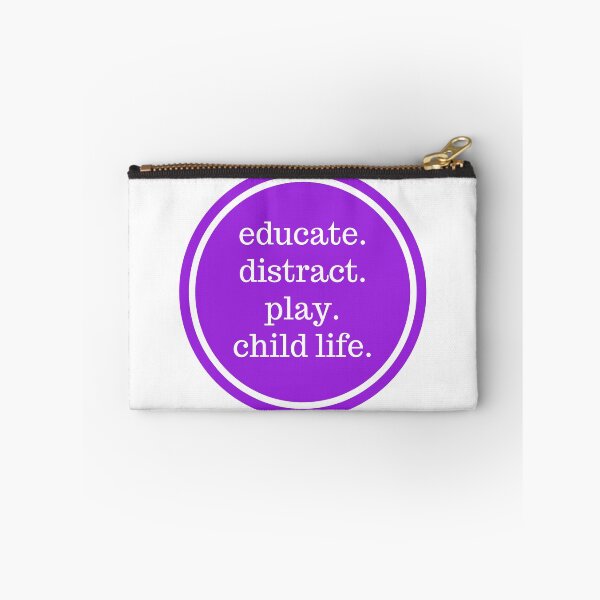 Aperçu de l'œuvre éduquer la vie de l'enfant de jeu distraire (violet) créée et vendue par agabrielle97.
