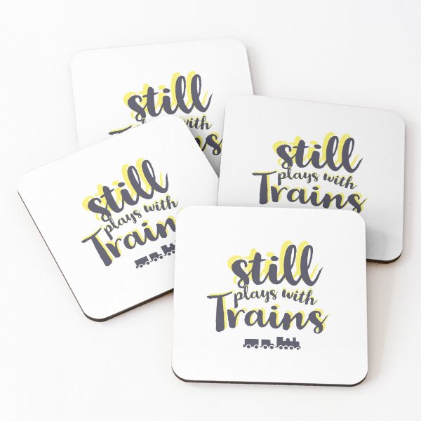 Item preview, Train driver - still plays with trains - train  designed and sold by Tropical Blood.