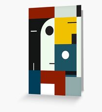 BAUHAUS AGE Greeting Card
