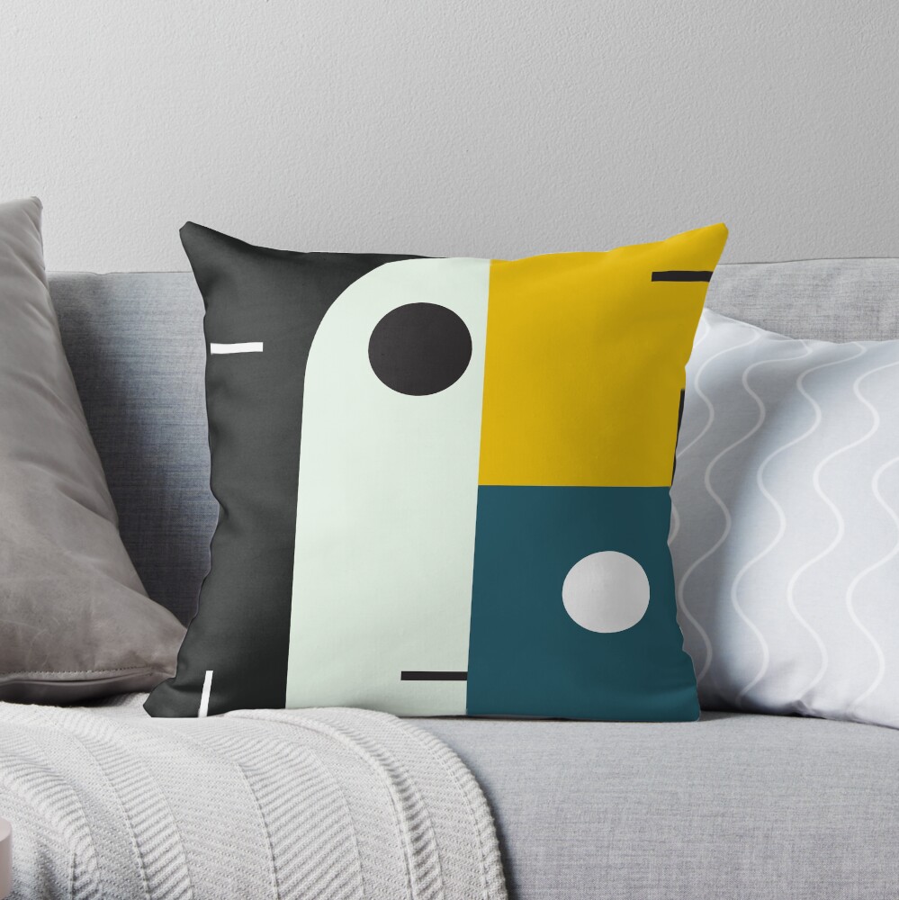 BAUHAUS AGE Throw Pillow