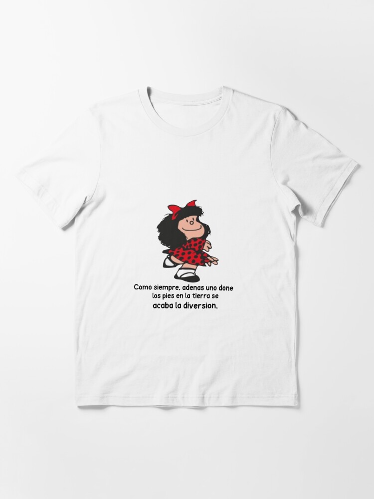 Mafalda Quino Comics Essential T-Shirt for Sale by Elena Bee