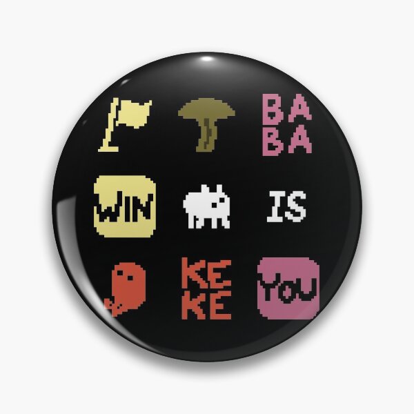 Item preview, Baba is You Grid Design designed and sold by Clarkrd2.