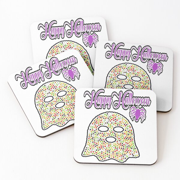 Item preview, Scary and Beautiful Ghost with Emojis for a Happy Halloween designed and sold by Shekevara.