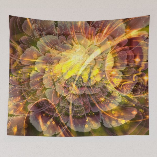 Item preview, Abstract Flower - 25 designed and sold by Mirage72.