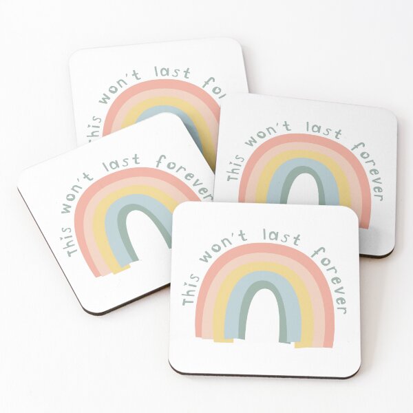 Item preview, This won't last forever - rainbow art designed and sold by LouiseFranksArt.