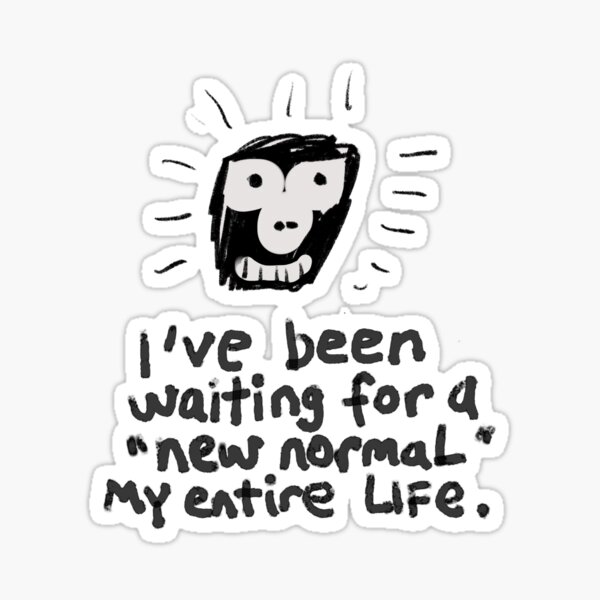 New Normal Sticker