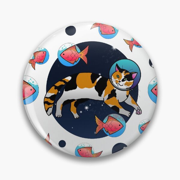 Item preview, Space Cat and Space Fish designed and sold by OrangeSiren.