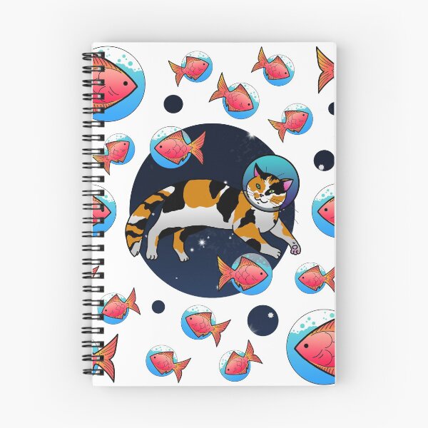Item preview, Space Cat and Space Fish designed and sold by OrangeSiren.