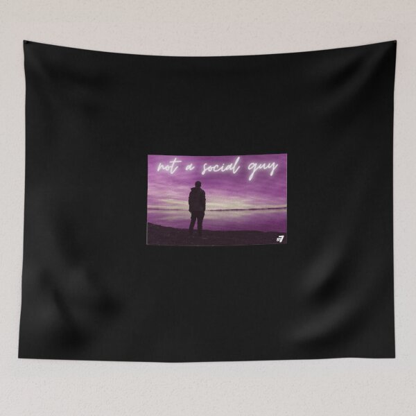 Item preview, not a social guy by BS7 designed and sold by theBS7store.