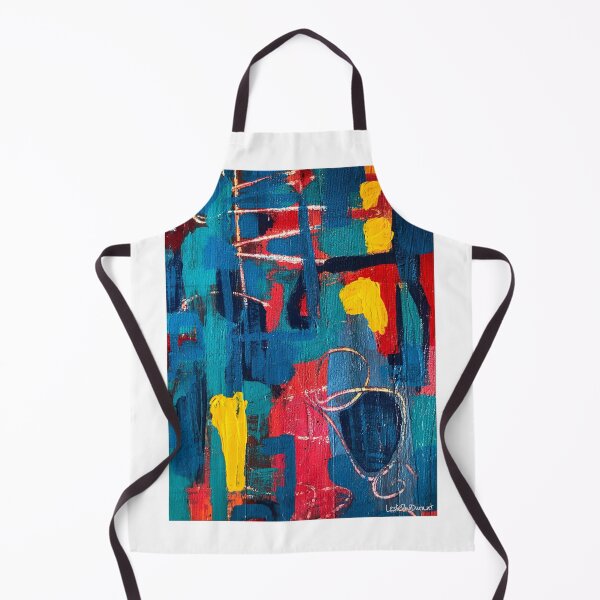 Item preview, Crazy Indigo Abstract designed and sold by Leslie Pino Durant.