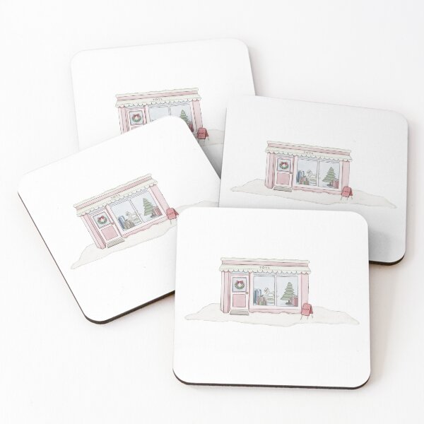 Item preview, watercolor winter toy store  designed and sold by blackcatgraphic.