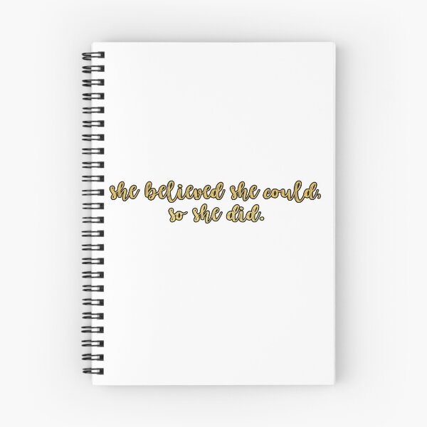 Item preview, she believed she could, so she did.  designed and sold by lilyycreates.
