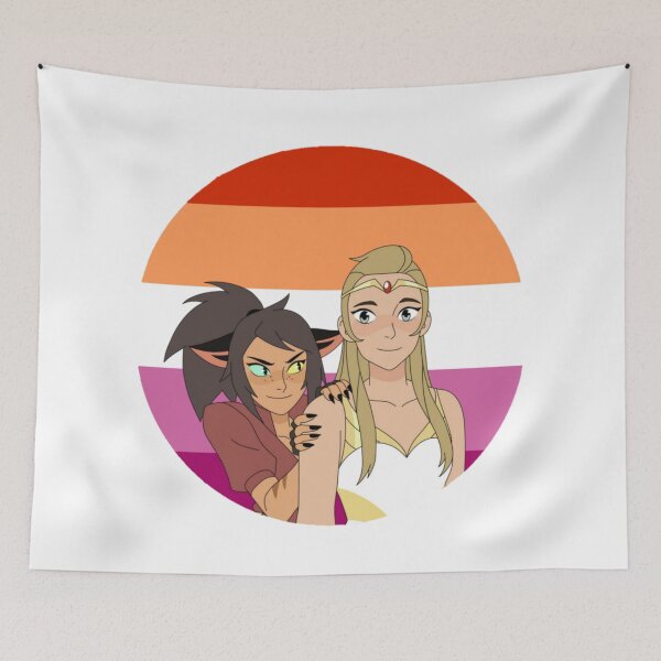 Artikelvorschau, Zukünftige Catradora She-Ra Lesbenflagge SPOP entworfen und verkauft von feardeargcrafts.