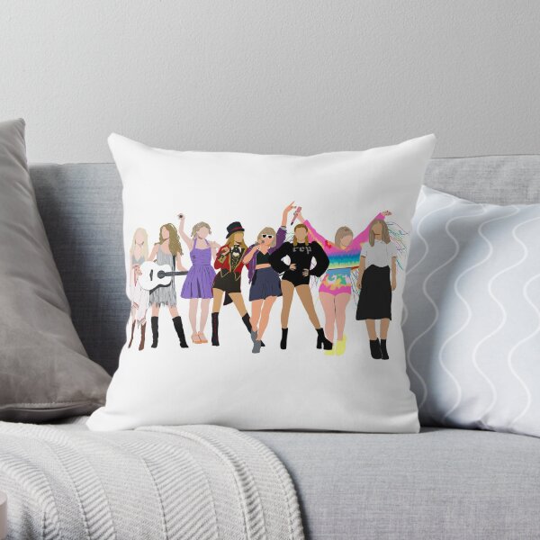 Taylor Eras Throw Pillow