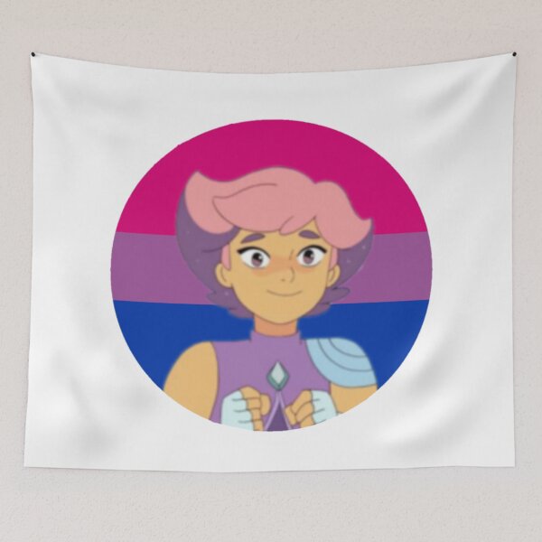 Artikelvorschau, Prinzessin Glimmer She-Ra Bisexuelle Flagge SPOP entworfen und verkauft von feardeargcrafts.