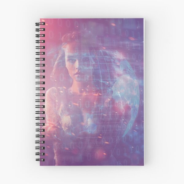 Item preview, Digital Woman Binary Code - 11 designed and sold by Mirage72.