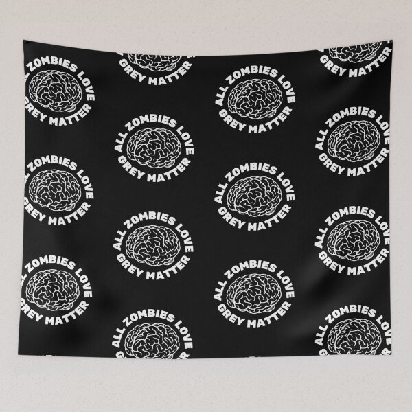 Item preview, All Zombies Love Grey Matter designed and sold by MovieVigilante.