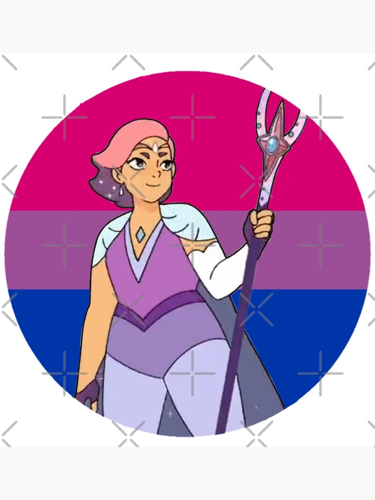 Queen Glimmer She Ra Bisexual Flag Spop Photographic Print By Queerwriter Redbubble 4191