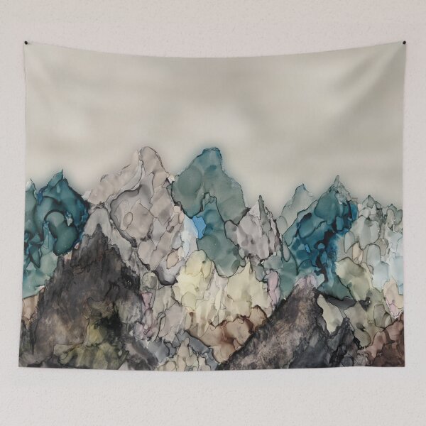 Item preview, Mountains in the Far North designed and sold by JillyBeanDesign.