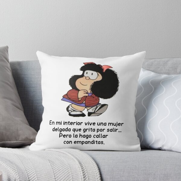 Item preview, En mi interior vive una mujer delgada que grita ... designed and sold by Elena's Shop.