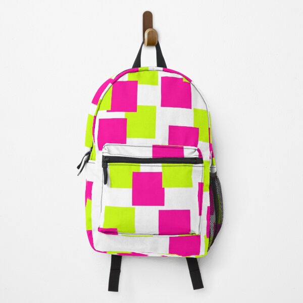 Item preview, Squares Pink Green designed and sold by universewitness.