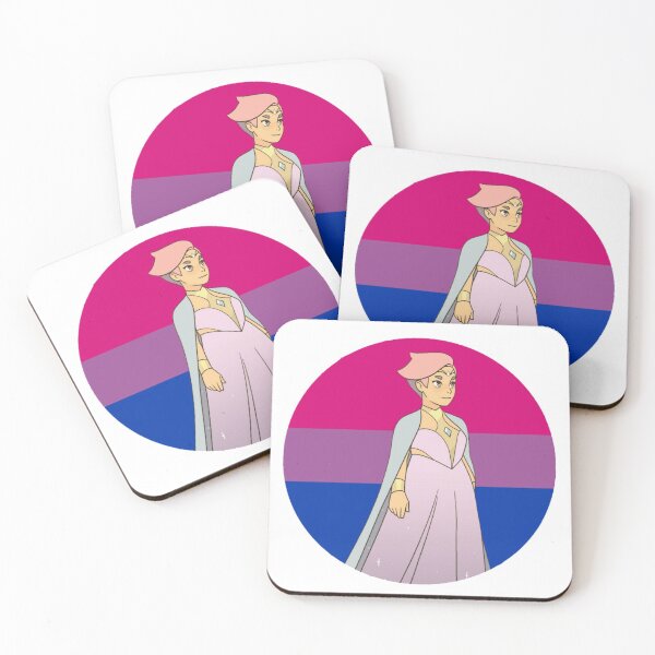 Item preview, Future Queen Glimmer She-Ra Bisexual Flag SPOP designed and sold by feardeargcrafts.