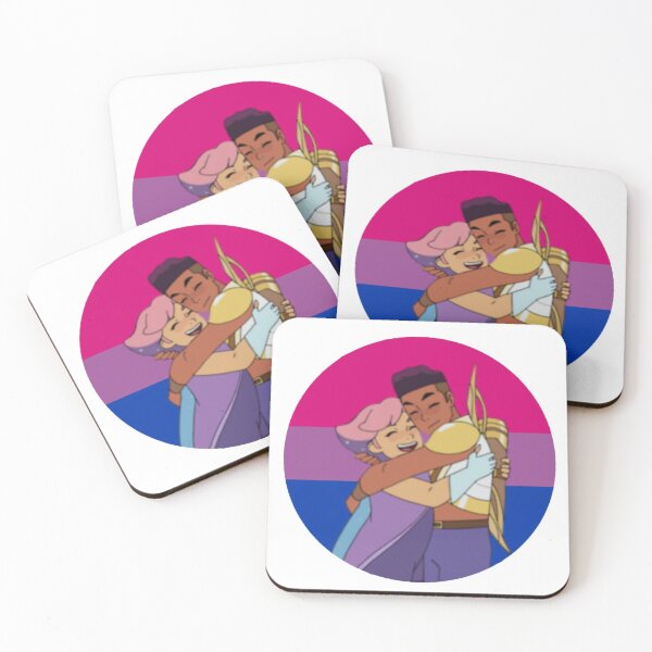 Item preview, Glimbow She-Ra Bisexual Flag SPOP designed and sold by feardeargcrafts.