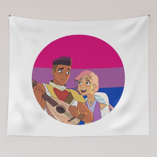 Item preview, Glimbow She-Ra Bisexual Flag SPOP designed and sold by feardeargcrafts.