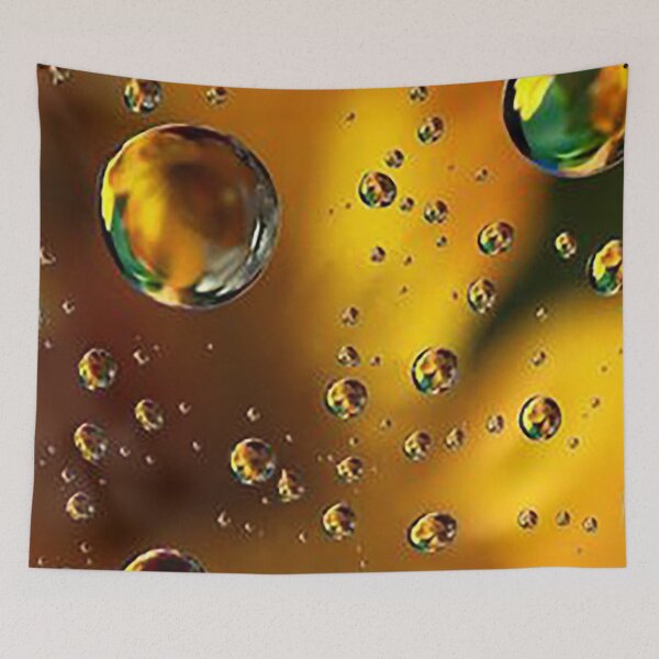 Item preview, Gold rain drops designed and sold by Aura __Print.