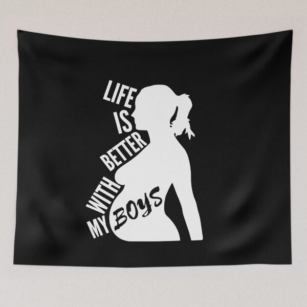 Item preview, Life is Better with my Boys | Funny Boy Mom Gift | Mother's Day Gift | Boy Mama | Mom of Boys designed and sold by BECOOOL.