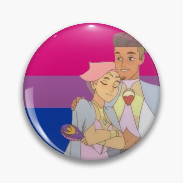 Item preview, Future Glimbow She-Ra Bisexual Flag SPOP designed and sold by feardeargcrafts.