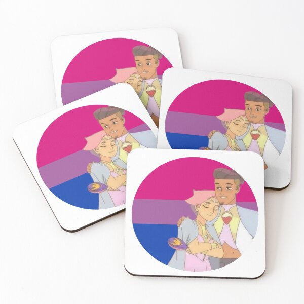 Item preview, Future Glimbow She-Ra Bisexual Flag SPOP designed and sold by feardeargcrafts.