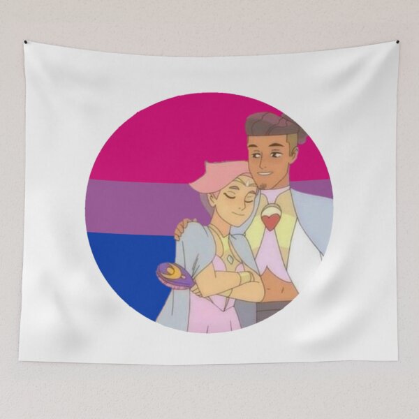 Item preview, Future Glimbow She-Ra Bisexual Flag SPOP designed and sold by feardeargcrafts.