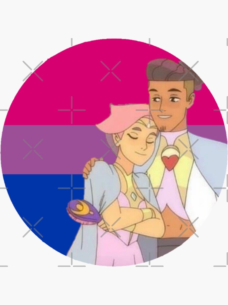 Future Glimbow She Ra Bisexual Flag Spop Sticker For Sale By Queerwriter Redbubble 7702