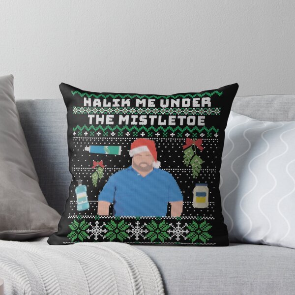 Item preview, 90 Day Fiance Big Ed "Halik Me Under the Mistletoe" Ugly Sweater designed and sold by xheykelseyyy.